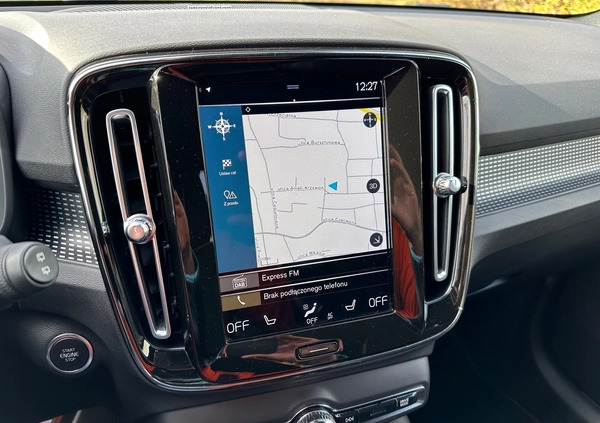 Volvo XC 40 cena 139900 przebieg: 38000, rok produkcji 2020 z Prusice małe 781